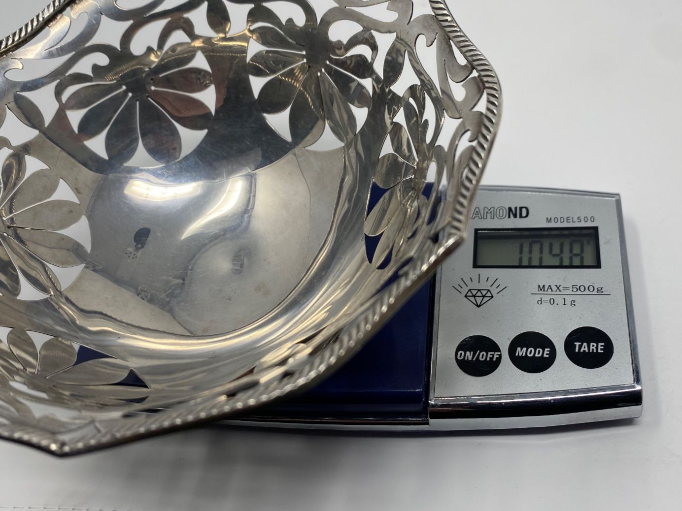 Ciotole: Silber Vintage Schälchen, Durchbrochen, 900 er – Usato da Ballwil venduto da ClassicGallery 6