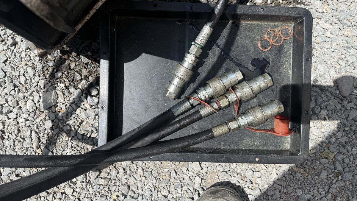 Pinze: Forstzange / Greifer mit Rotator mit Schläuchen – Usato da Rehetobel venduto da ZM81 2