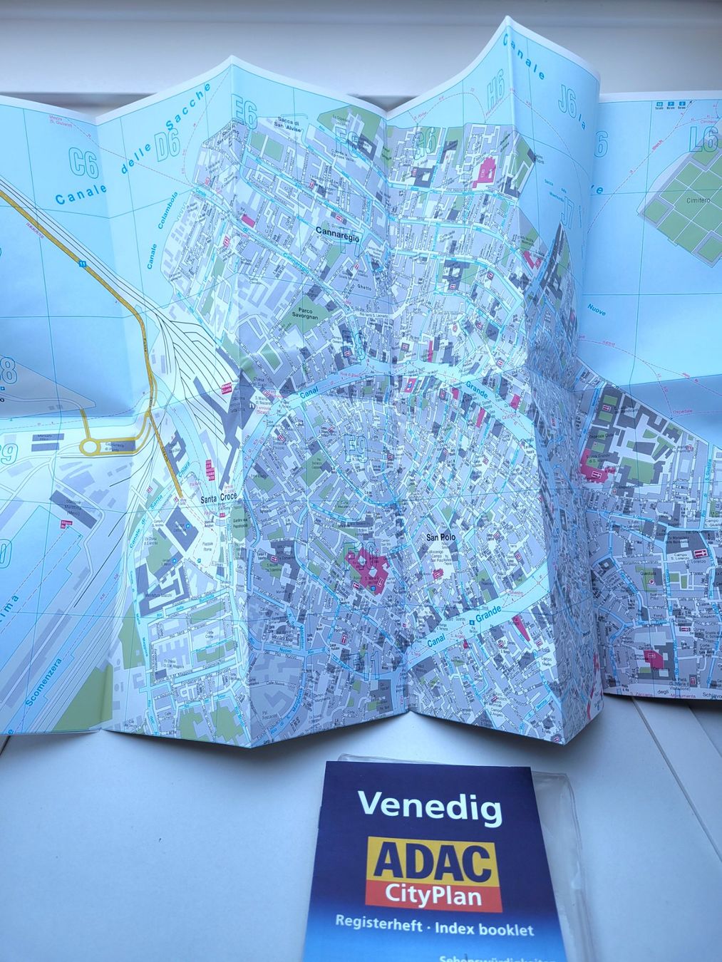 Cartine & Atlanti: ADAC Stadtplan Venedig – Usato da Oberuzwil venduto da rtr_wp6m
