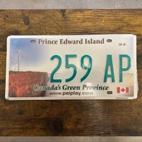 🇨🇦 Autoschild, Prince Edward Island 259 AP - Kanada