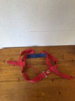 Vintage CASSIN Klettergurt rot/blau – Alpinismus / Sammlerst