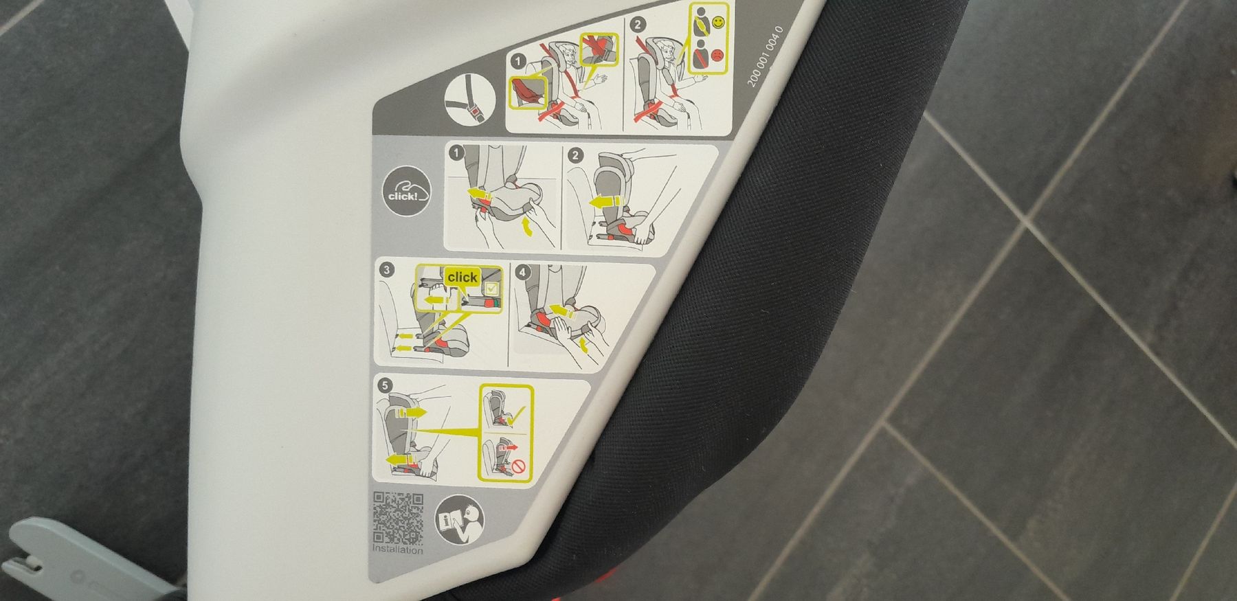 Britax Römer Seggiolini per auto: Römer Britax Kidfix XP Kindersitz Schwarz – Usato da Steinmaur venduto da rhabarberbarbar 2