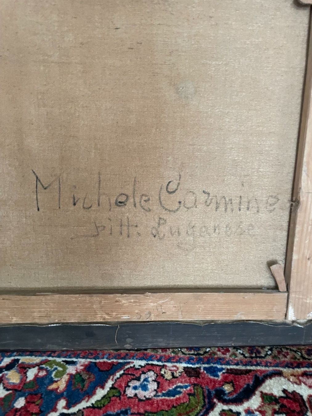 Dipinti: Bild / Gemälde auf Öl von Michele Carmine – Usato da Bonstetten venduto da Bobber_79 3