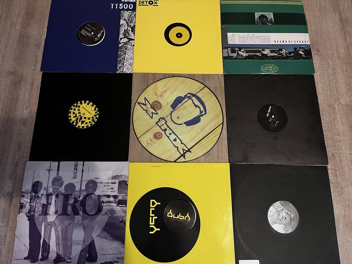 Dischi in vinile: 50 techno / acid vinyls – Usato da Obstalden venduto da Maesae 3