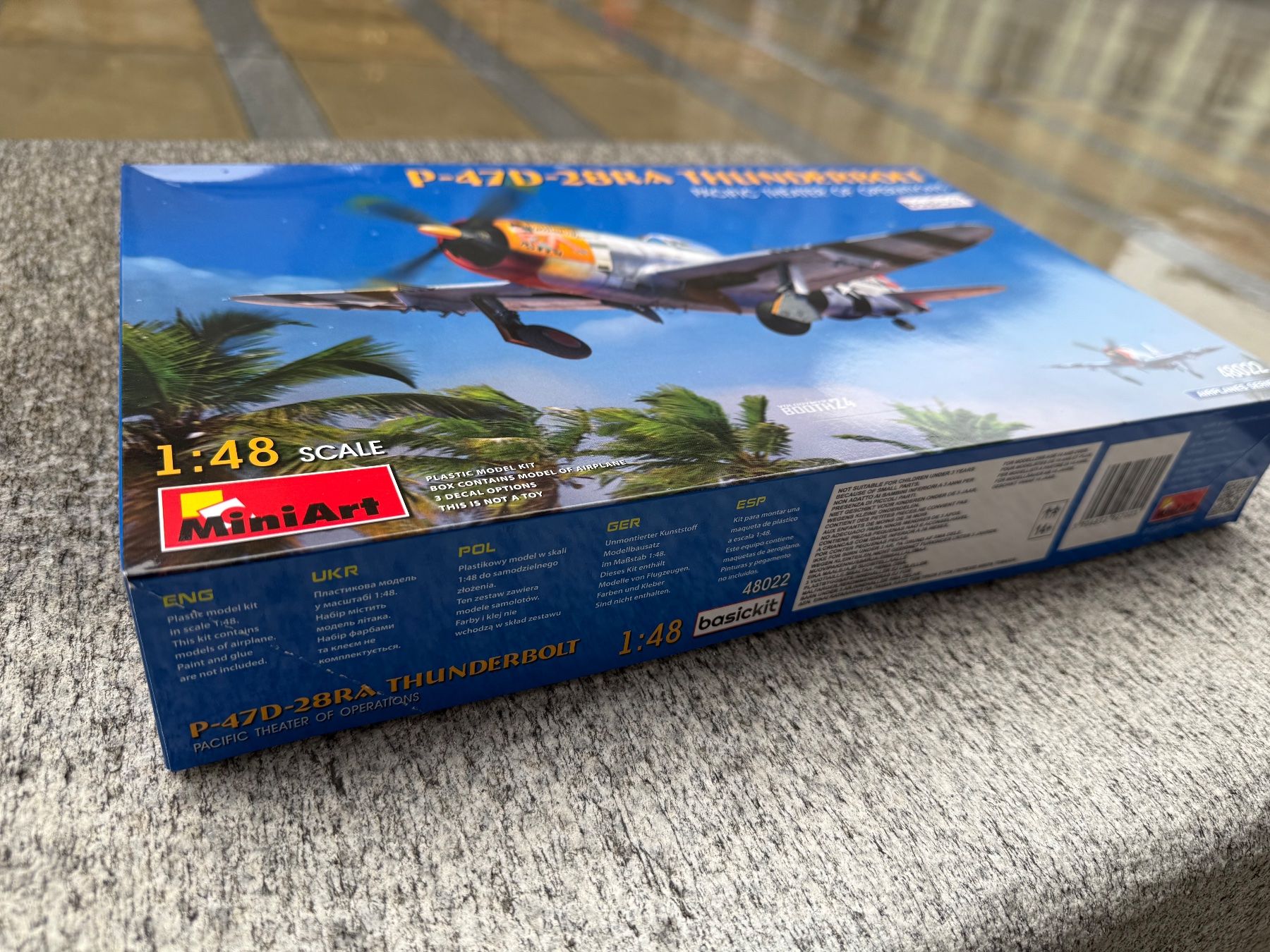 Kit di modellismo & Modellini statici: miniArt 1:48 P-47D Thunderbolt 48022 – Nuovo e nell'imballaggio originale da Chiasso venduto da Carrara-Modellismo 1