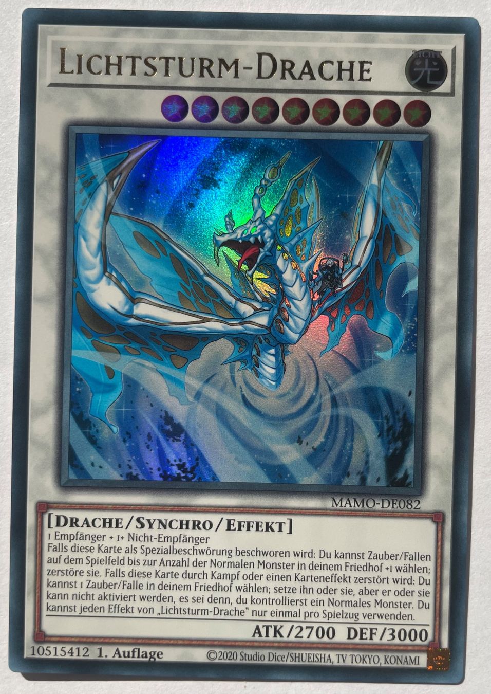 Yugioh Cartes à collectionner: YuGiOh Lichtsturm-Drache – D'occasion à Altstätten SG par ChangeMaker 1