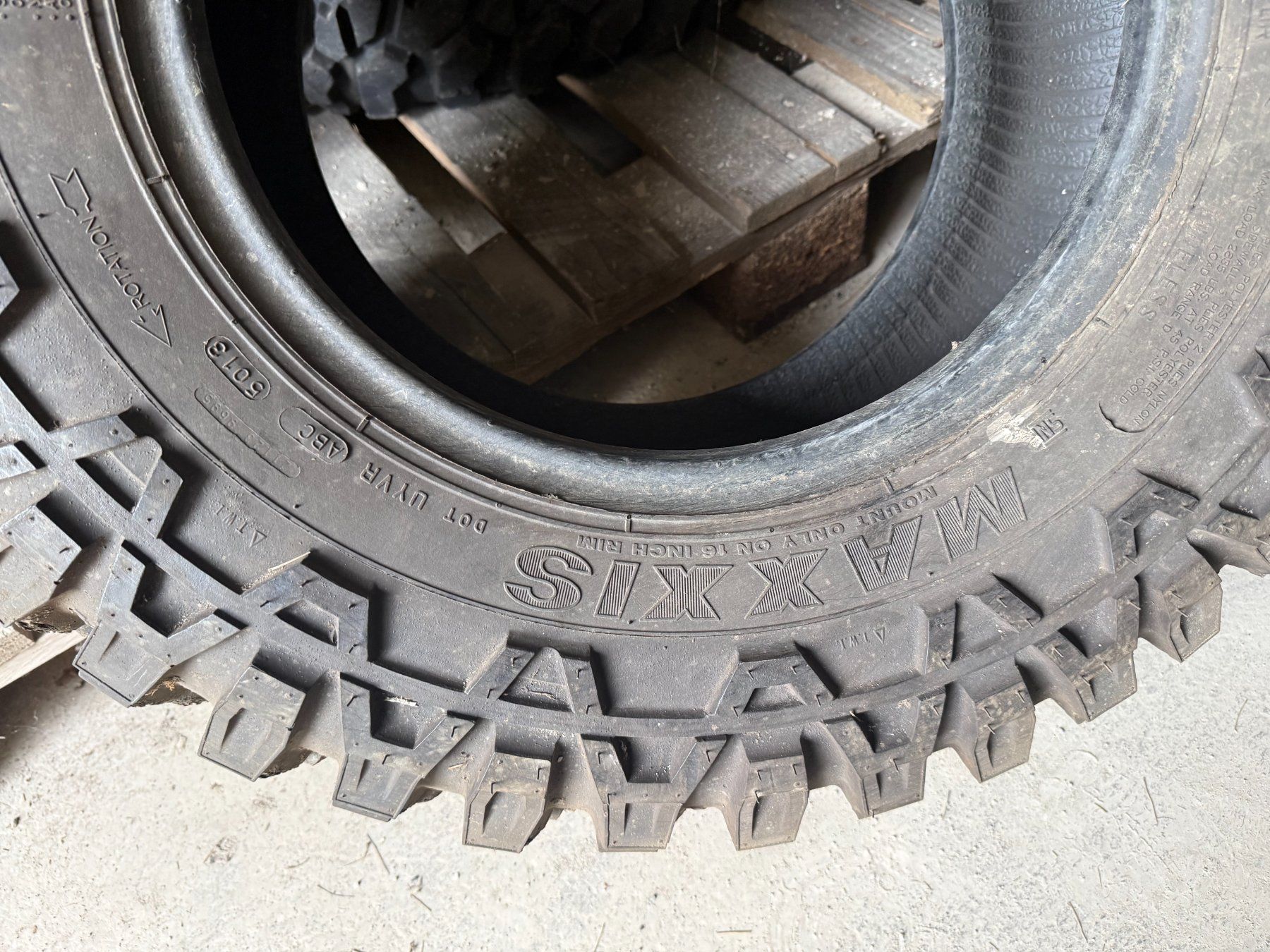 Maxxis Pneumatici & Ruote complete: Offroadpneus 4X Maxxis Mudzilla 16 LT – Usato da Wettingen venduto da sim_zx6f 1