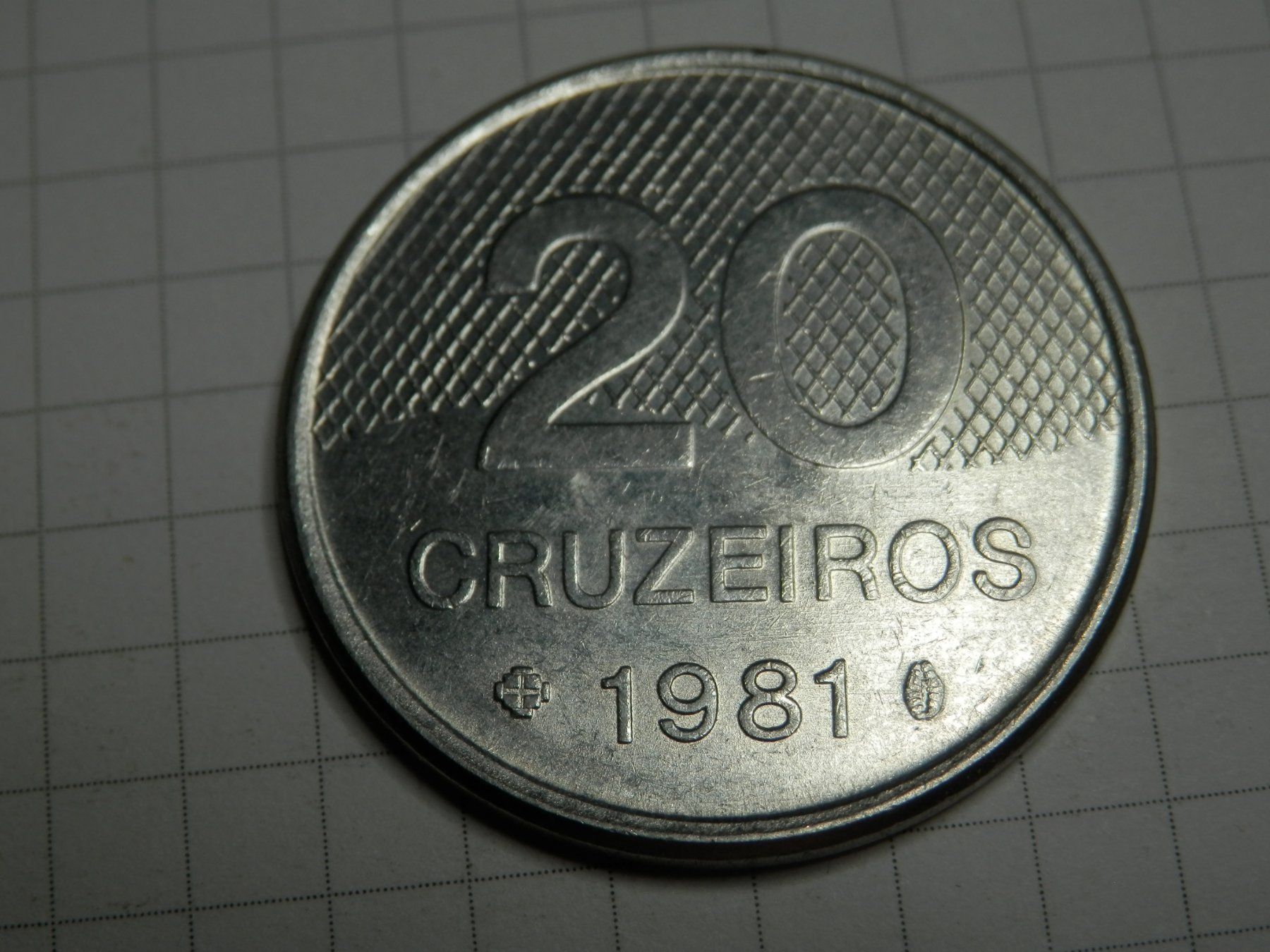Tutti le monete: Brasilien  20 Cruzeiros, 1981 – Usato da Weiach venduto da weiach81 1