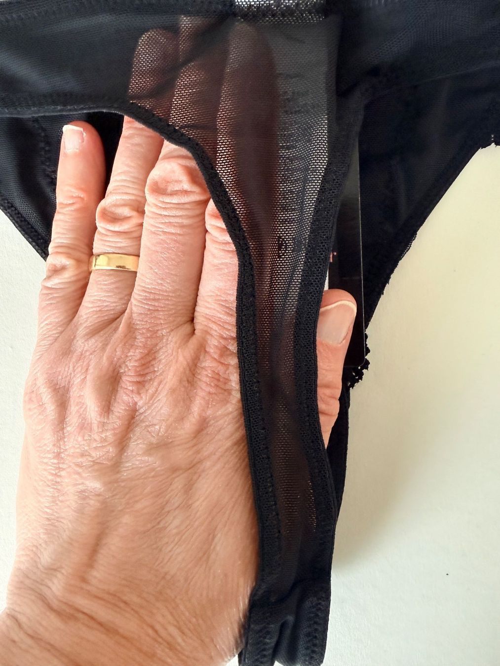 Hunkemöller Altra biancheria intima: HUNKEMÖLLER, String MAHINA, Grösse S, Farbe Schwarz – Nuovo e nell'imballaggio originale da Rudolfstetten venduto da gst_g7xl 4