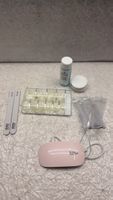 DIY Nagelset mit Lampe, Tips, Feilen, Nagellackentferner