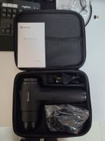 Aerlang Massagepistole schwarz mit Zubehör neuwertig 