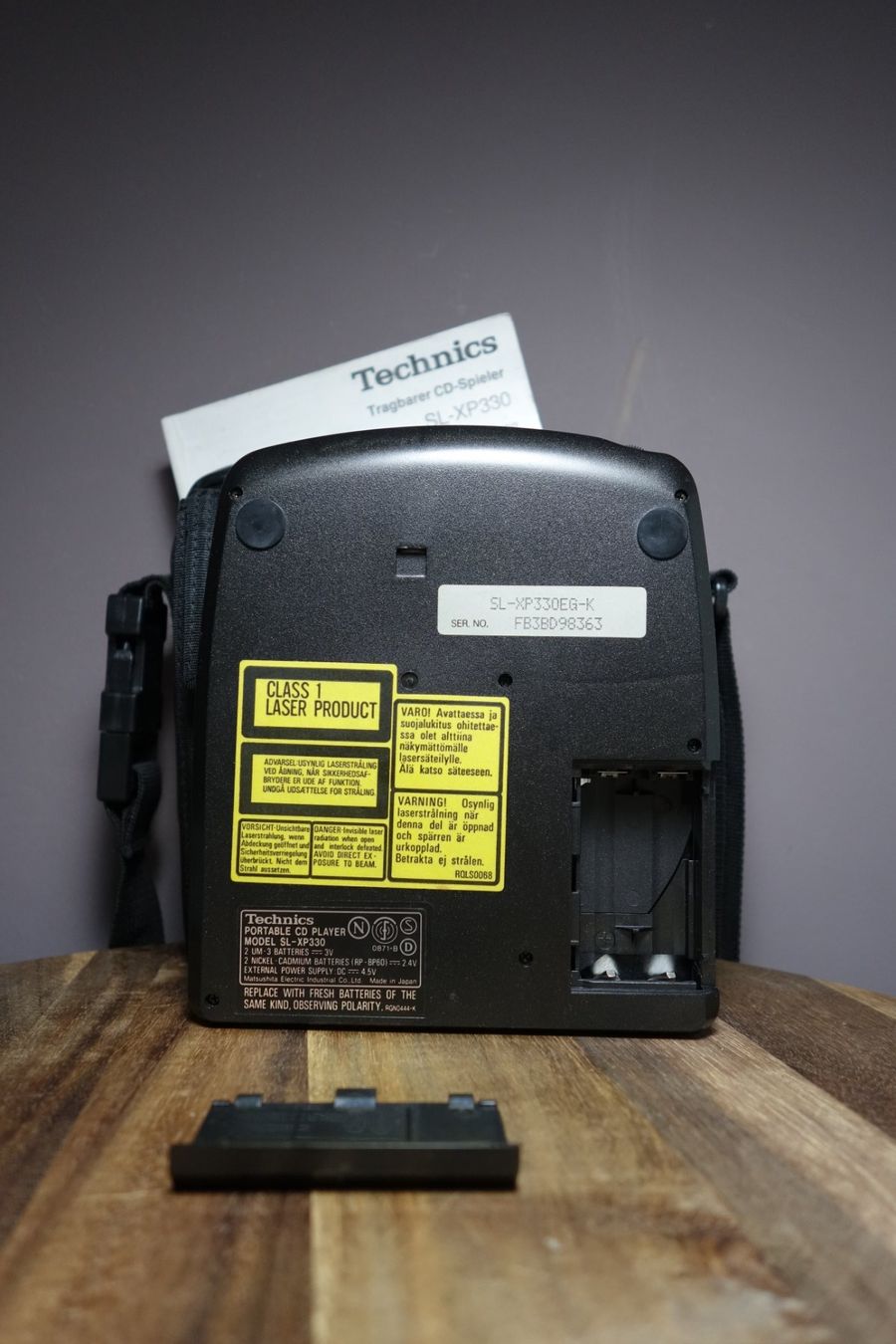 Lettore multimediale portatile: Technics SL-XP330 – Usato da Bern venduto da Phandora 2