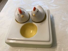 Villeroy Boch Eierbecher mit Küken Salz Pfeffer