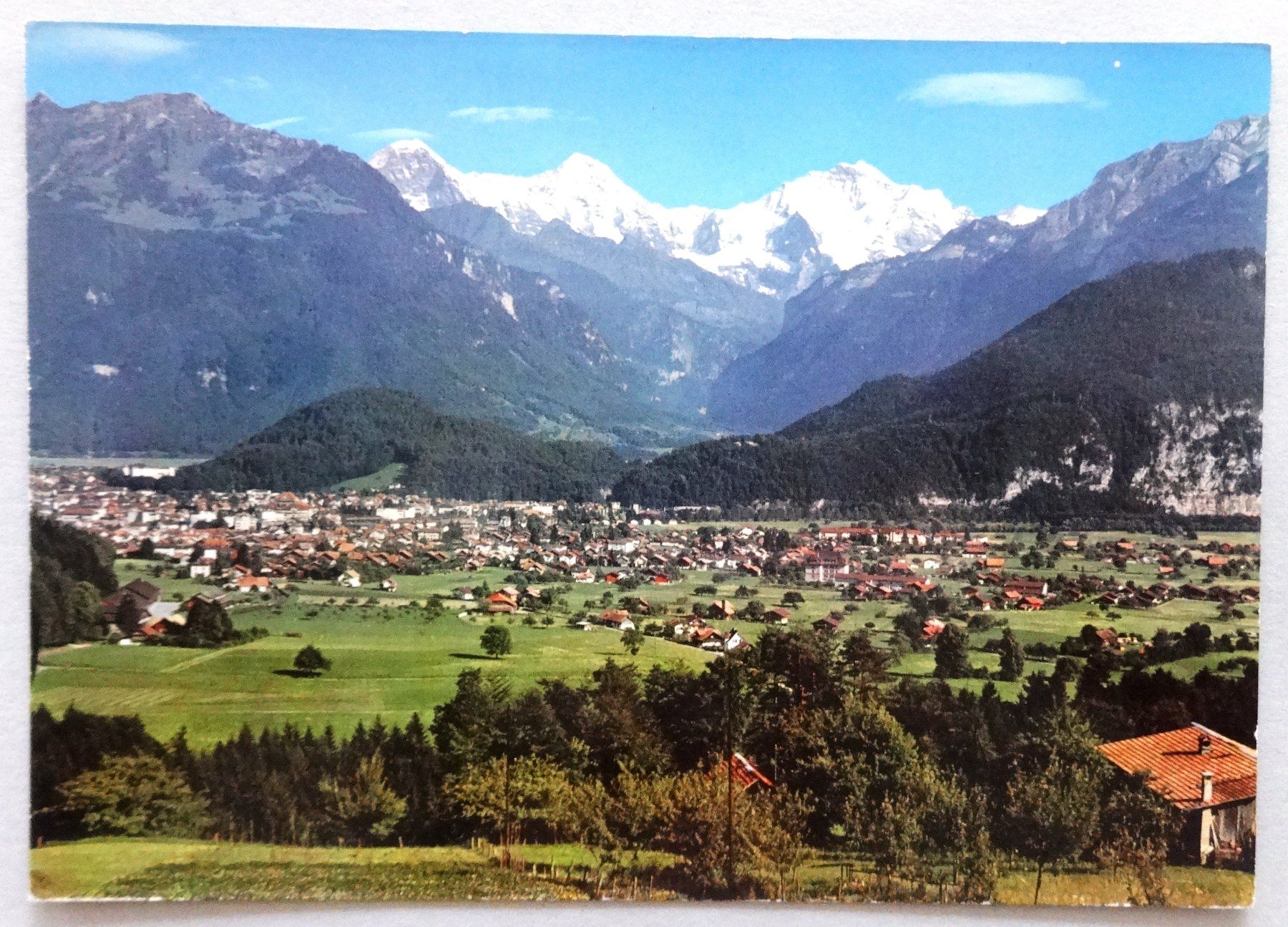 Cartoline postali: Interlaken-Unterseen – Difettoso da Fétigny venduto da Billy2miny