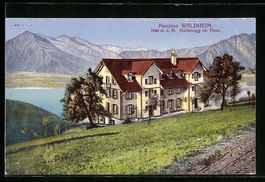 Haltenegg ob Thun, Pension Waldheim mit 