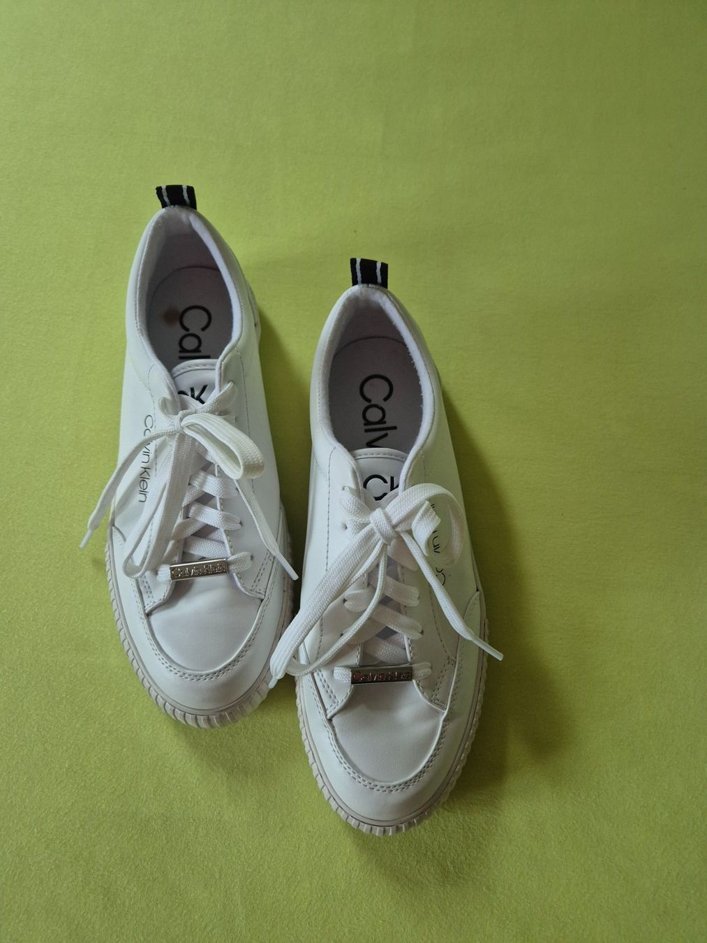 Calvin Klein Scarpe da uomo: Calvin Klein Sneaker Gr. 41, weiss – Usato da Winterberg ZH venduto da Gemini63 4