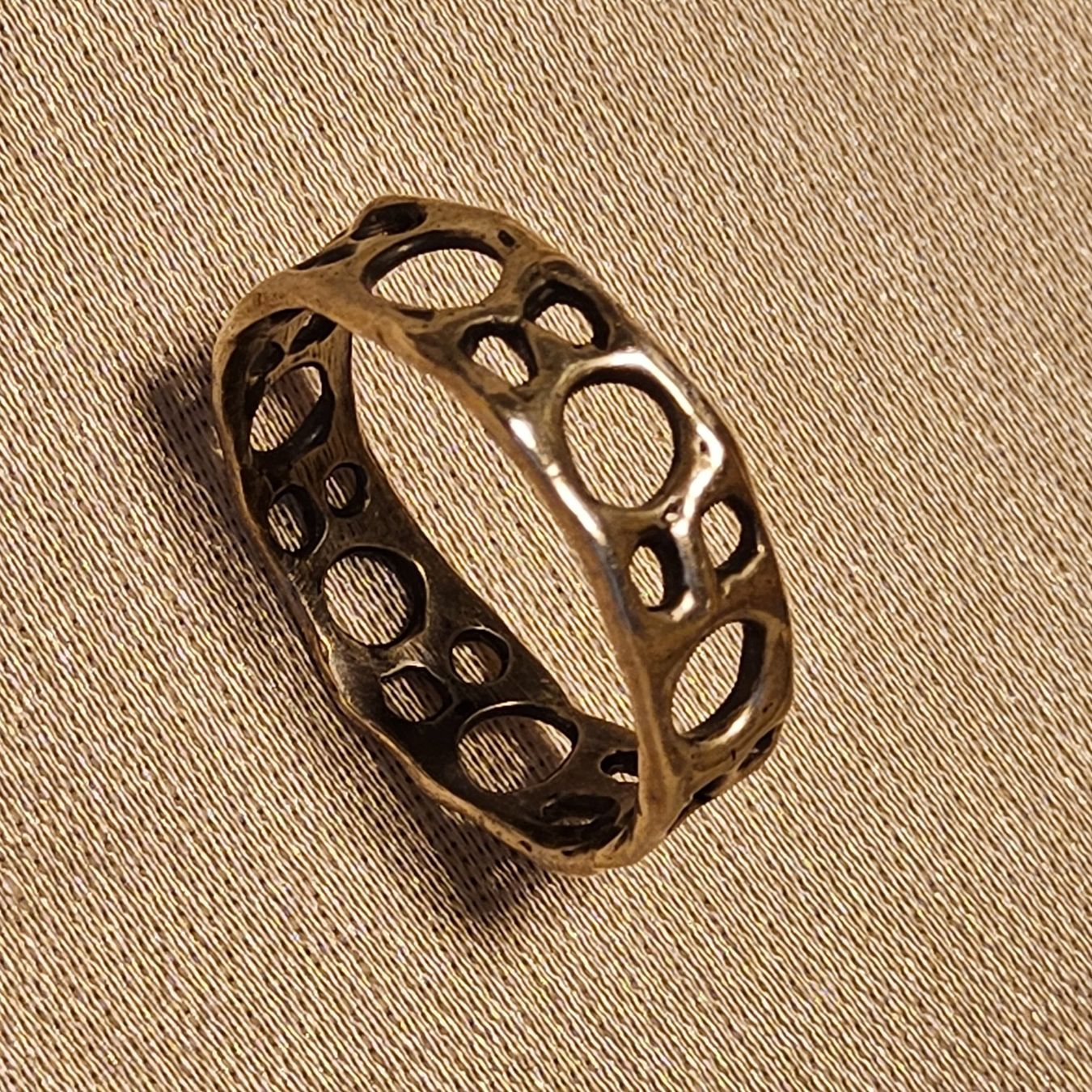 Anelli: Sterling Silber Ring, Handmade, ca 1970, Grösse 50 – Usato da Zürich venduto da helsan 5