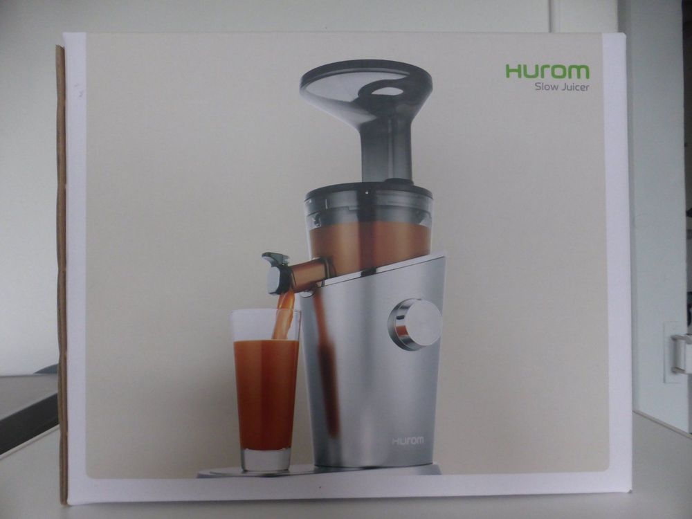 HUROM Slow Juicer H100, rot, fabrikneu, originalverpackt Kaufen auf