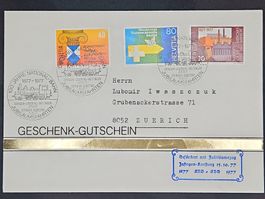 CL08 Enveloppe + Timbre Suisse 1977