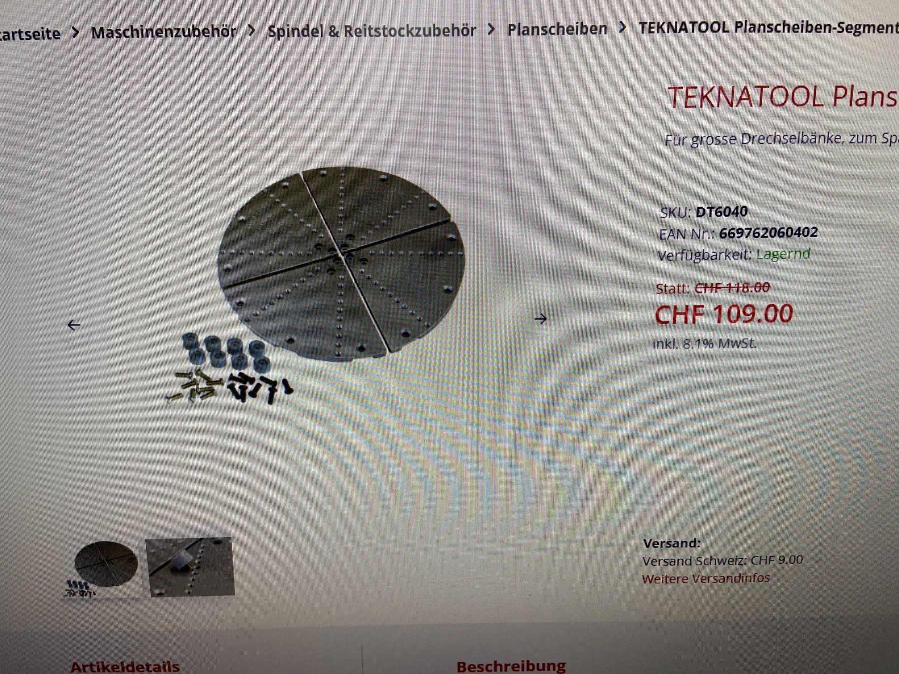 Flott Alle Maschinen: Drechselbank – Gebraucht aus Uster von Renohund 7