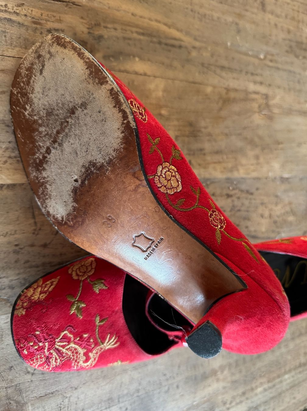 Scarpe da donna: Rote Schuhe, 39 – Usato da Baden venduto da gracielapiru 2