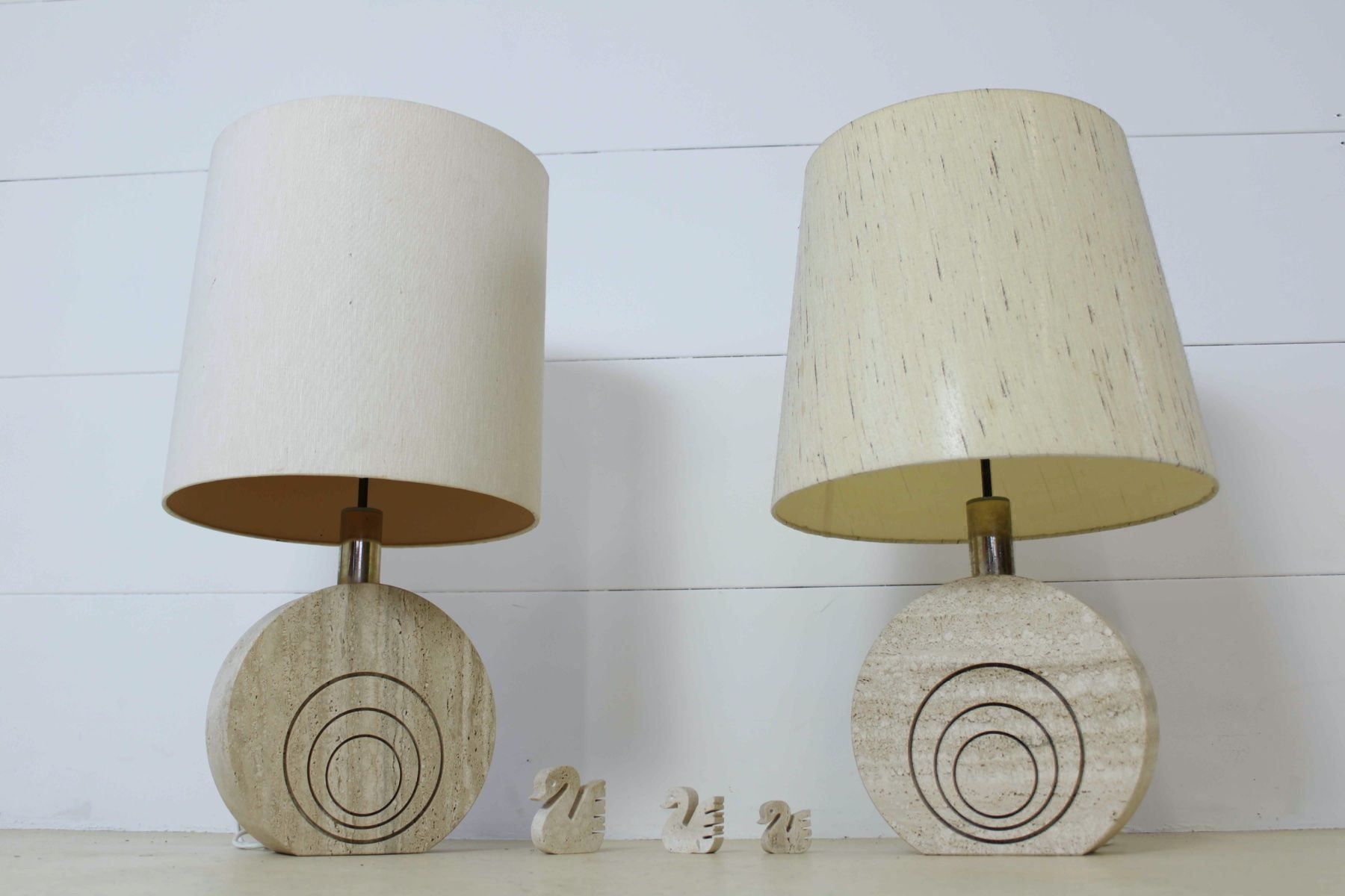 Lampes: Fratelli Mannelli Lampen  aus Travertine – D'occasion à Meinisberg par atelier_TILIJA 1