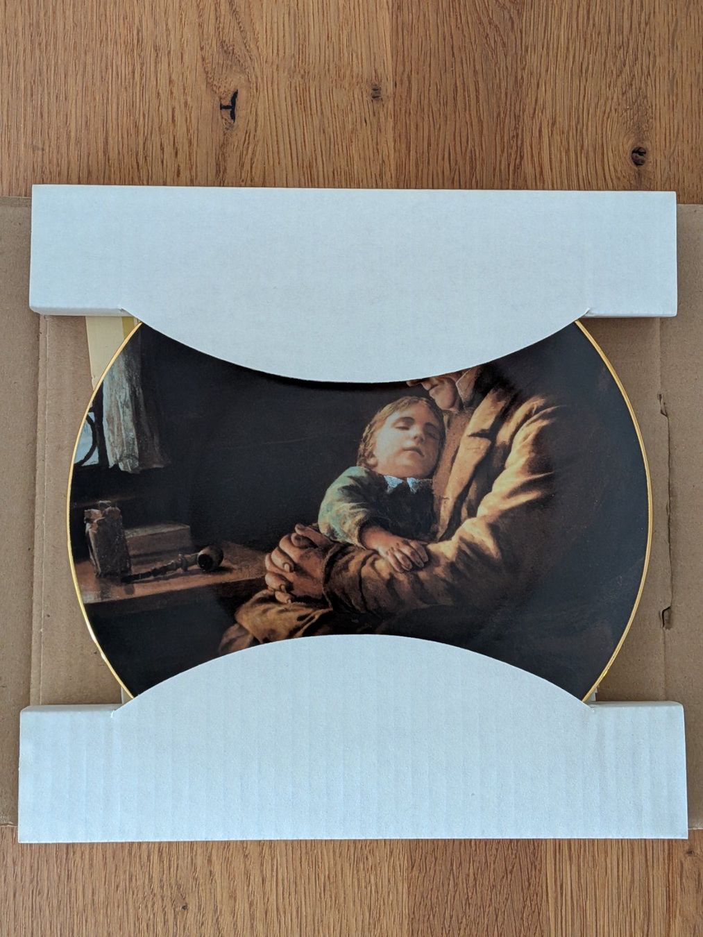 Piatti: Sammelteller Albert Anker "Grossvater mit Kind" 1992 – Usato da Port venduto da gecotom 5