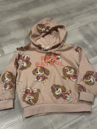 H&M Paw Patrol Hoodie rosa Grösse 104 guter Zustand