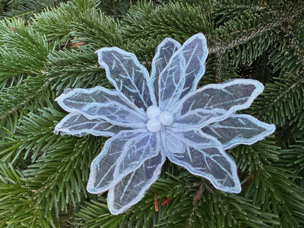 Tutte le decorazioni: Hochzeit - Blume - Eiskristall - Glitzer - silber - neu – Nuovo (secondo la descrizione) da Zürich venduto da Alot16 1