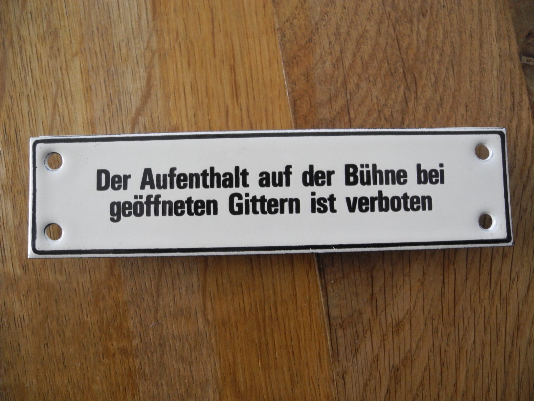 Schilder: ALTES VERBOTS EMAILSCHILD – Gebraucht aus Reinach AG von Huckleberrysix 1