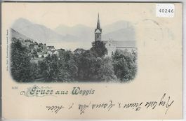 Gruss aus Weggis 1899