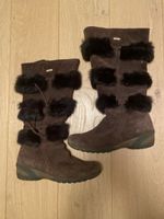 Tecnica Suede Fur Winter Boots EU 39 1/2 Brown