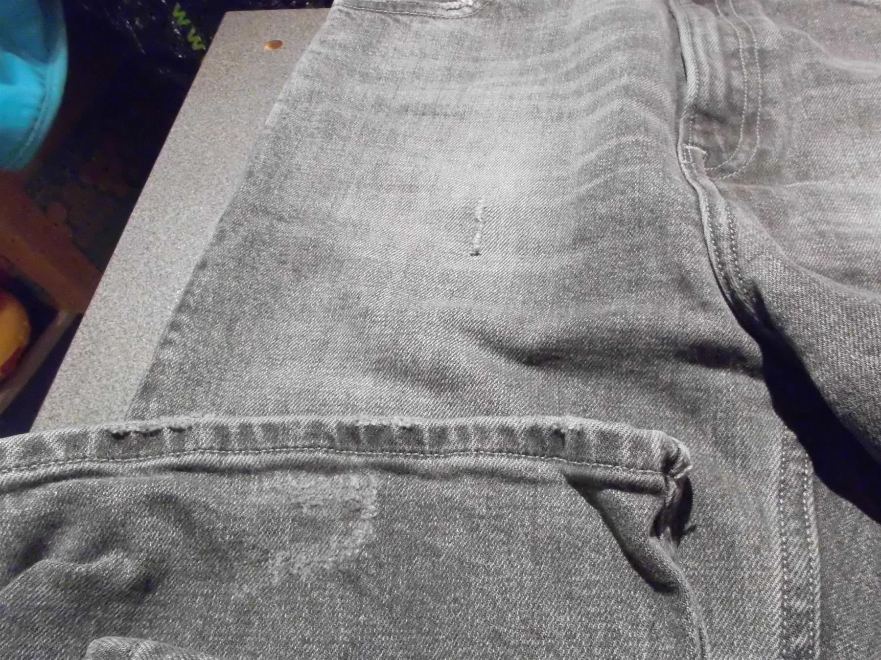 Jeans: Jeans ca. Grösse S, dunkelgrau – Usato da Zürich venduto da abraxas1291 1