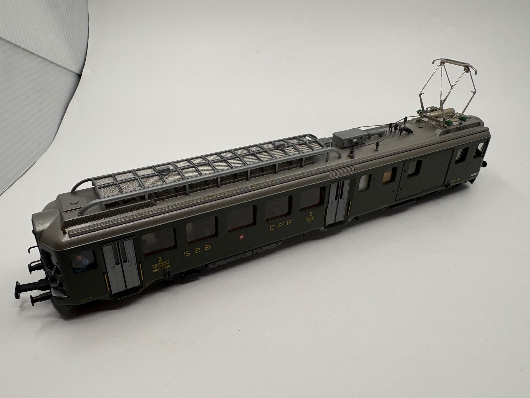 Hag Modellini di ferrovie: Hag SBB BDe 4/4 1640 H0 – Nuovo (secondo la descrizione) da Forch venduto da Hanimann-Robinson 2