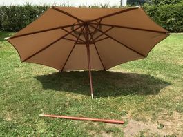 SONNENSCHIRM Sandbeige