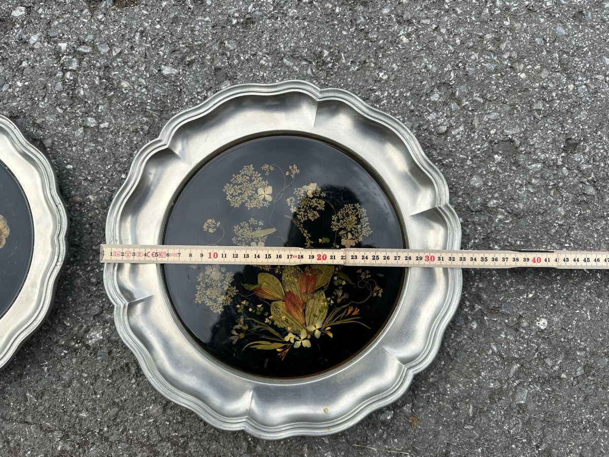 Tutte le decorazioni: 8er Set Zinnteller – Usato da Schwende venduto da weesli 4