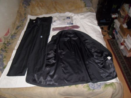 Anzug  Herren grau  Gr 50 /jahke / hose / hemd /krawatte  4s