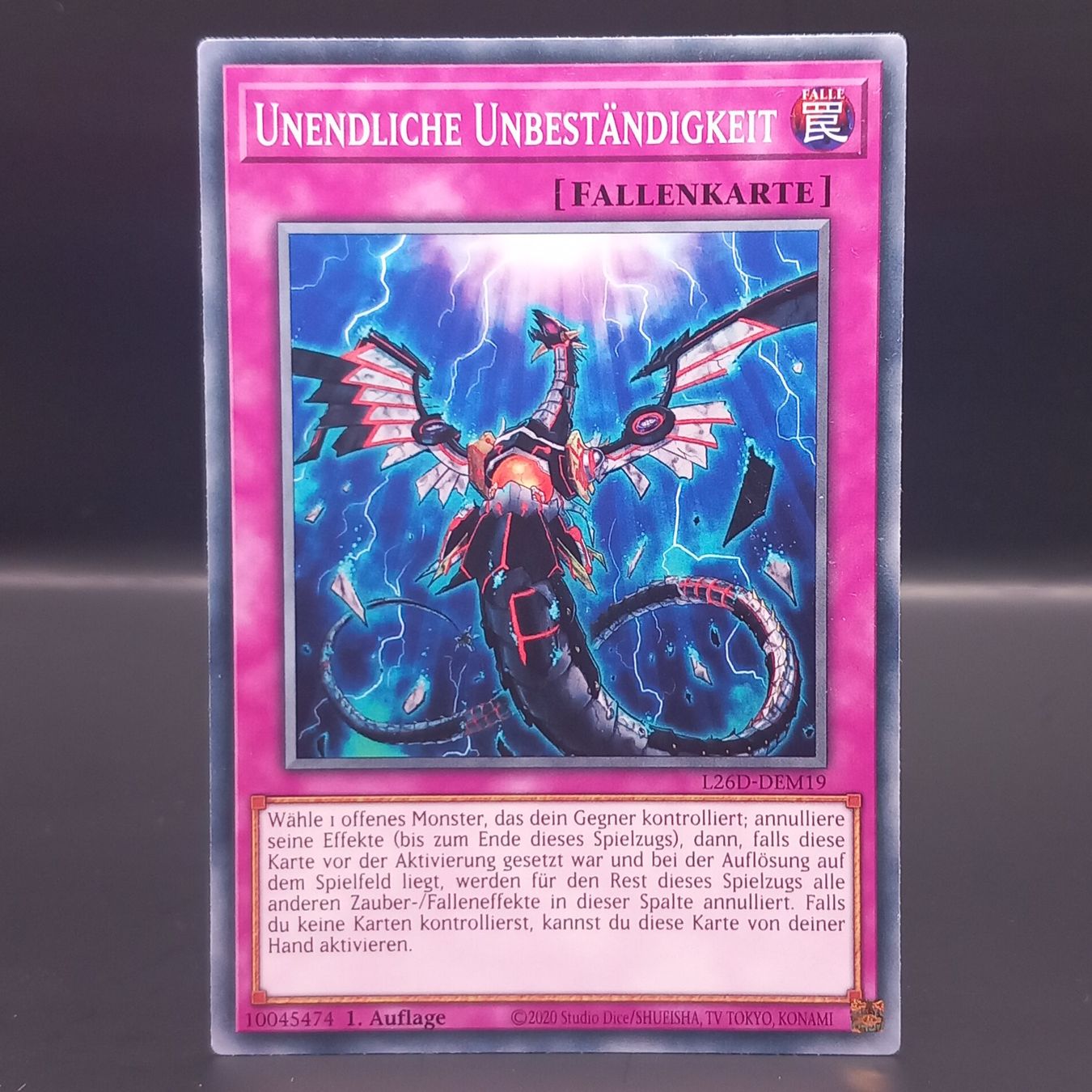 Yugioh Carte collezionabili: Unendliche Unbeständigkeit - Common - DE – Nuovo (secondo la descrizione) da Basel venduto da LegacyLink