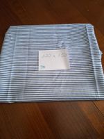 Tessuto cotone a righe blu e bianche 1.20 x 1.50