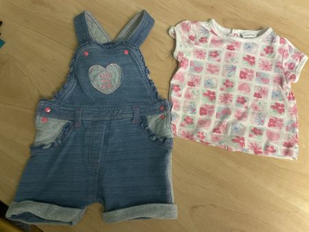 Fagottino Latz Shorts und T-Shirt Set Gr.62 Top