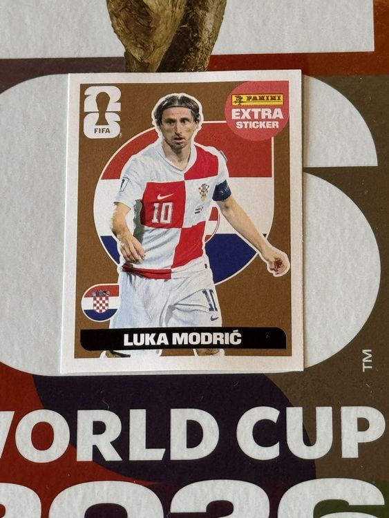 Luka Modric Extra Sticker WM26 Panini (Gebraucht) in Richigen für CHF ...
