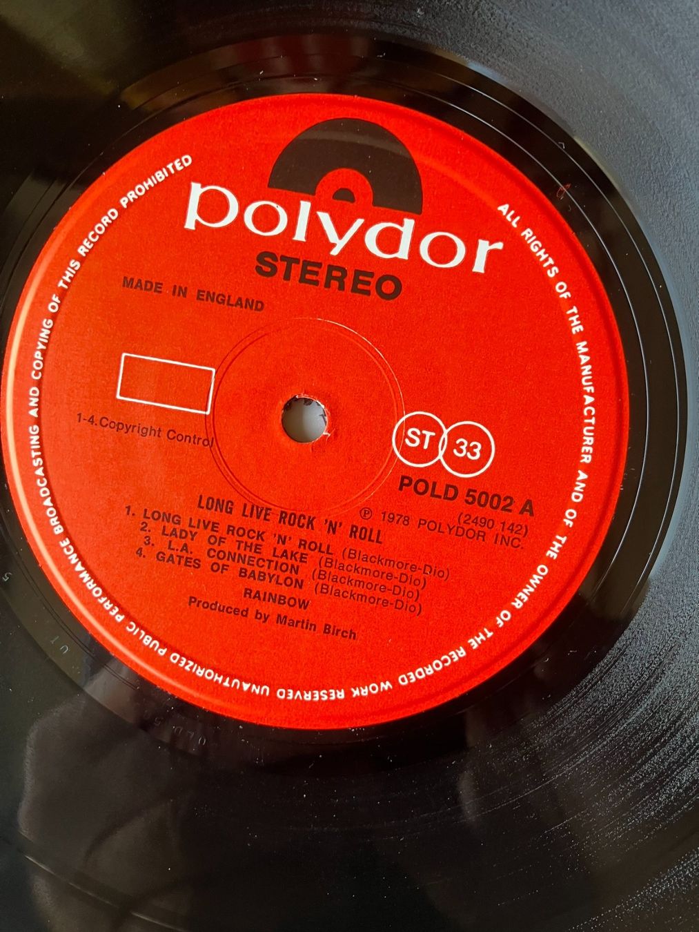 Vinyles: Rainbow – D'occasion à Aarwangen par Jukebox3 7