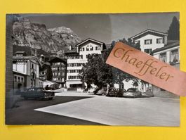 19706 Leukerbad, Dorfplatz mit Rinderhorn