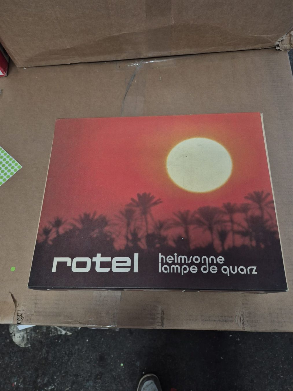 Rotel Heizgeräte: Rotel Heimsonne Quarz Heizgerät / Lampe – Typ U84 – Vintage – Neu und originalverpackt aus Biel/Bienne von Popoff1 2