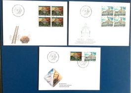 2002 -FDC 400 J.Escalade -100 J.Bundeshaus 4er.  + Einzel