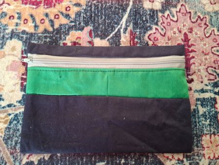 Handgemachte Kosmetiktasche / Necessaire, Top Zustand!