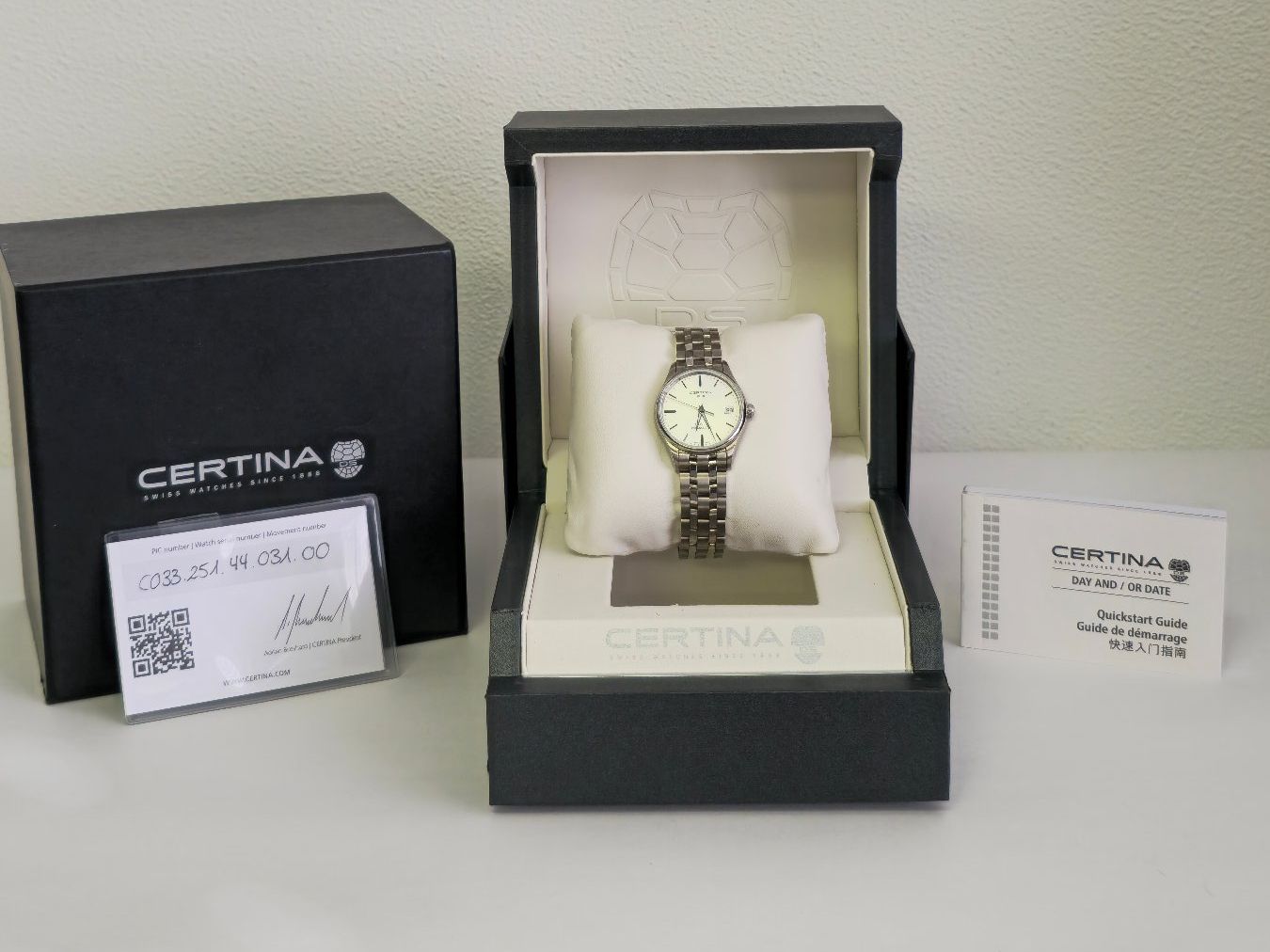 Certina Uhren: Certina DS-8 Titanium Chronometer Fullset – Gebraucht aus Dietlikon von sop_qr7v