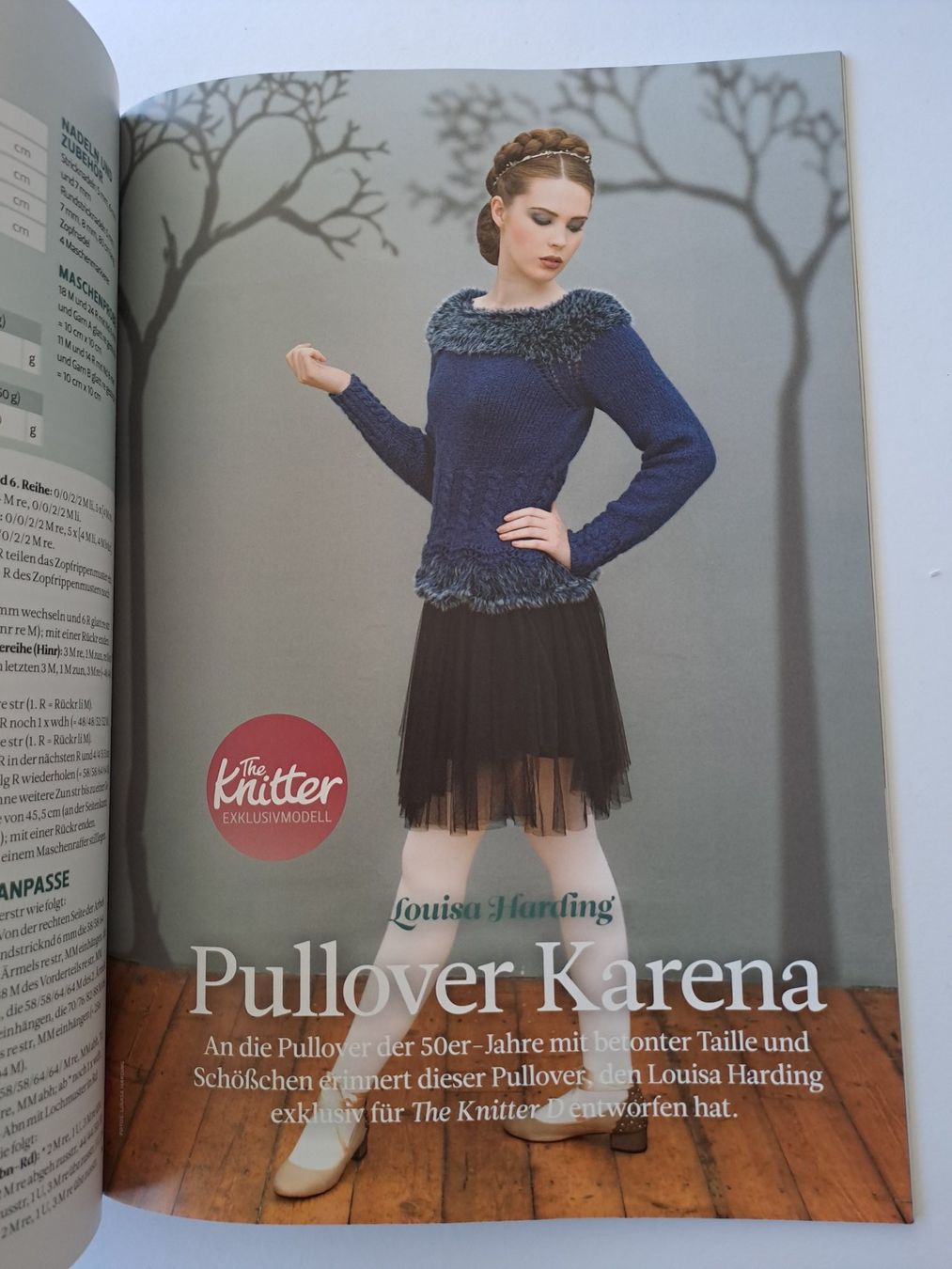 Riviste & Magazine: Strickheft The knitter Ausgabe 19 / 2014 Strickdesign – Usato da Glashütten venduto da Schwebefisch 2