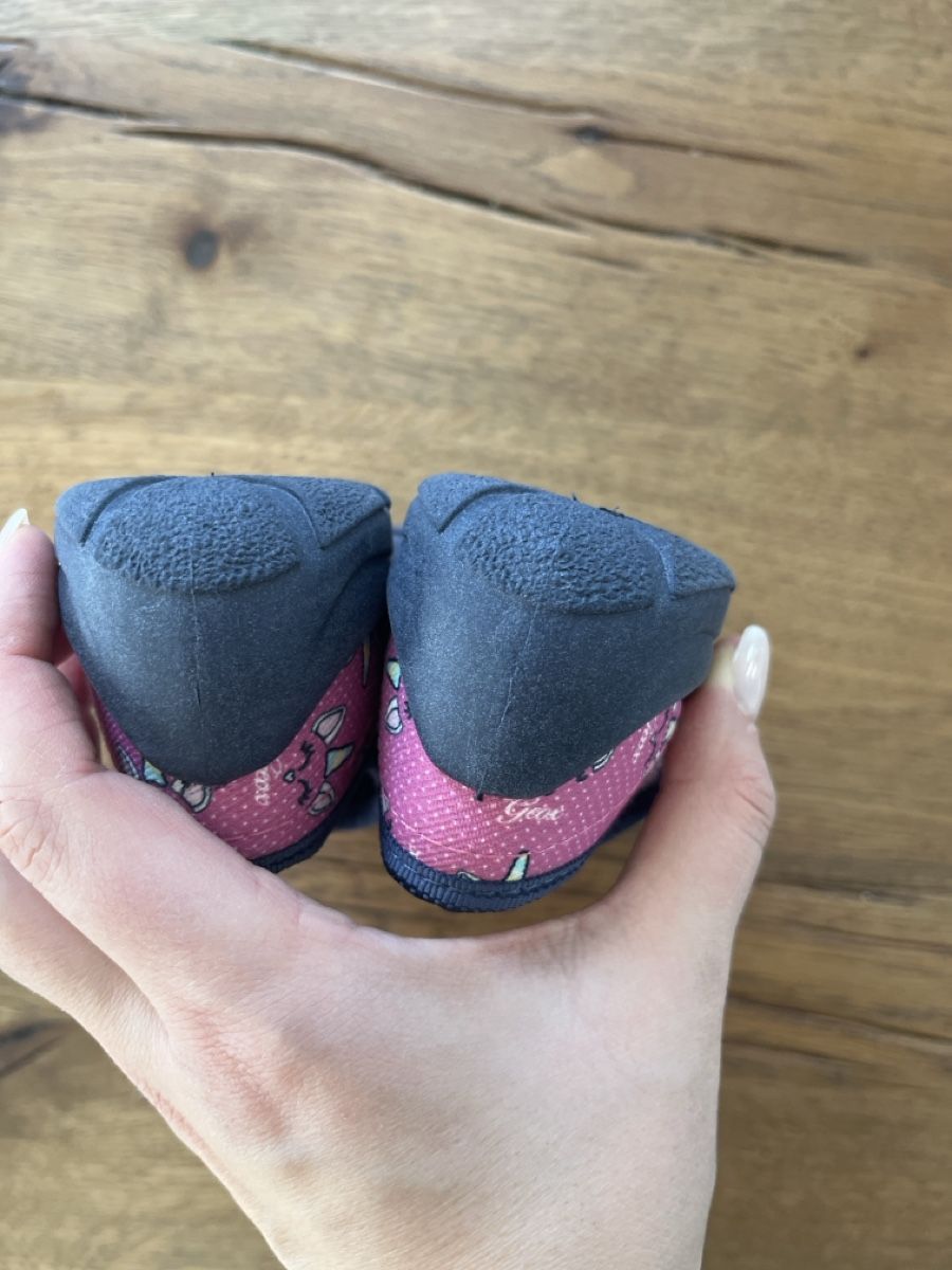 Geox Scarpe per ragazze: Geox Hausschuhe Gr. 28, Pink mit Einhorn – Nuovo e nell'imballaggio originale da Bassersdorf venduto da Ni0na 3