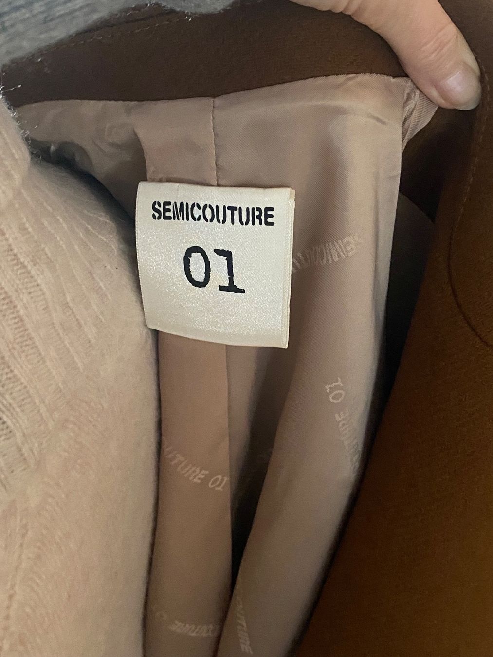 Cappotti: Semicouture Wollmantel (neu) – Nuovo (secondo la descrizione) da Uster venduto da Charis5 5